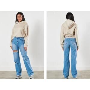 New NWT Vibrant M.I.U. Livin the Dream Wide Jeans‎ Size 3X 20 W